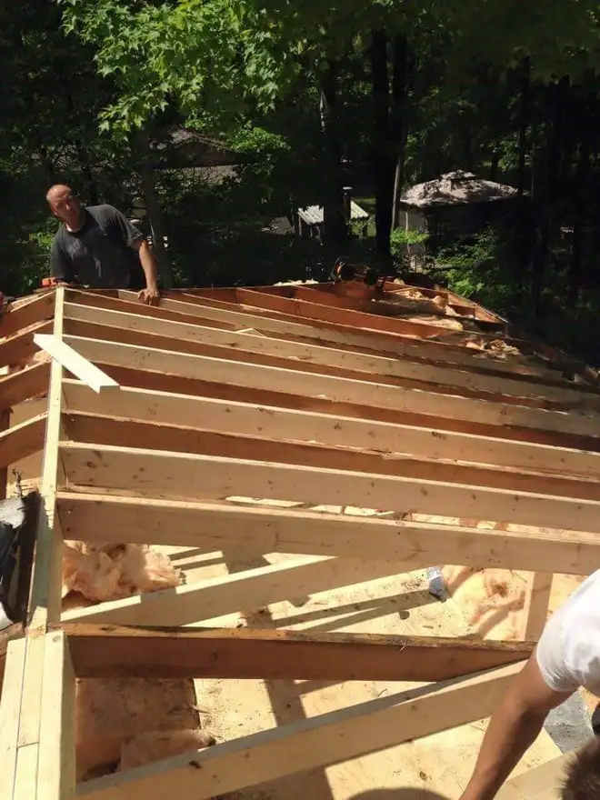 Roof Snow Removal by Crystal Clear Roofing